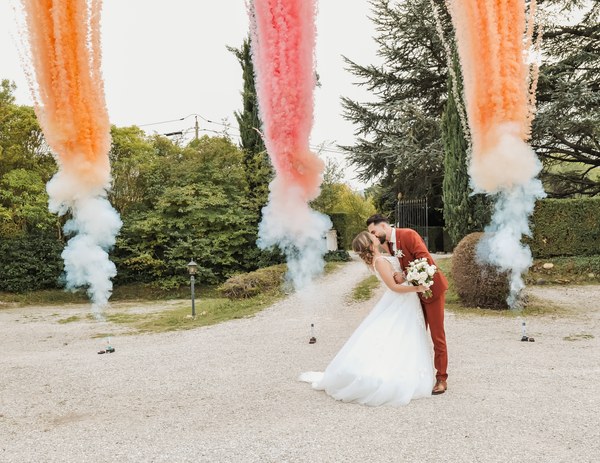 Mariage fumigènes Marseille